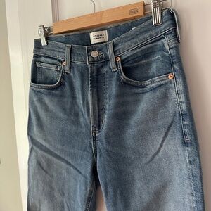 Citizens of Humanity Daphne Crop Blue Jeans - never worn / washed